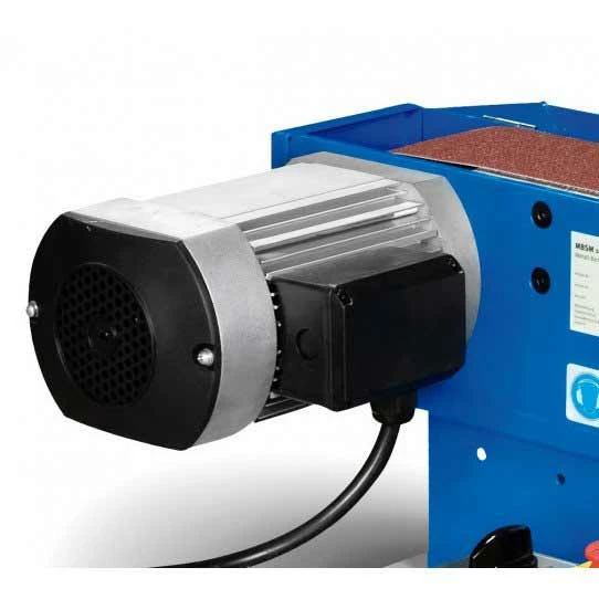 METALLKRAFT– MBSM 100-130 - Ponceuse Métal à Bande D'établi - 230 Ou 400 V - Bande 100 X 1220 Mm - 1500 W – Image 4