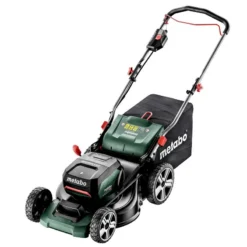 METABO - RM 36-18 LTX BL 46 - Tondeuse à Batterie Largeur De Coupe 46 Cm - 7 Hauteurs De Coupe - 18 V
