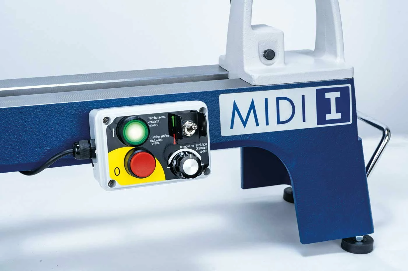 DRECHSELMEISTER - MIDI 1 - Mini Tour à Bois 400 Mm Avec Variateur De Fréquence - 230 V - 735 W – Image 3