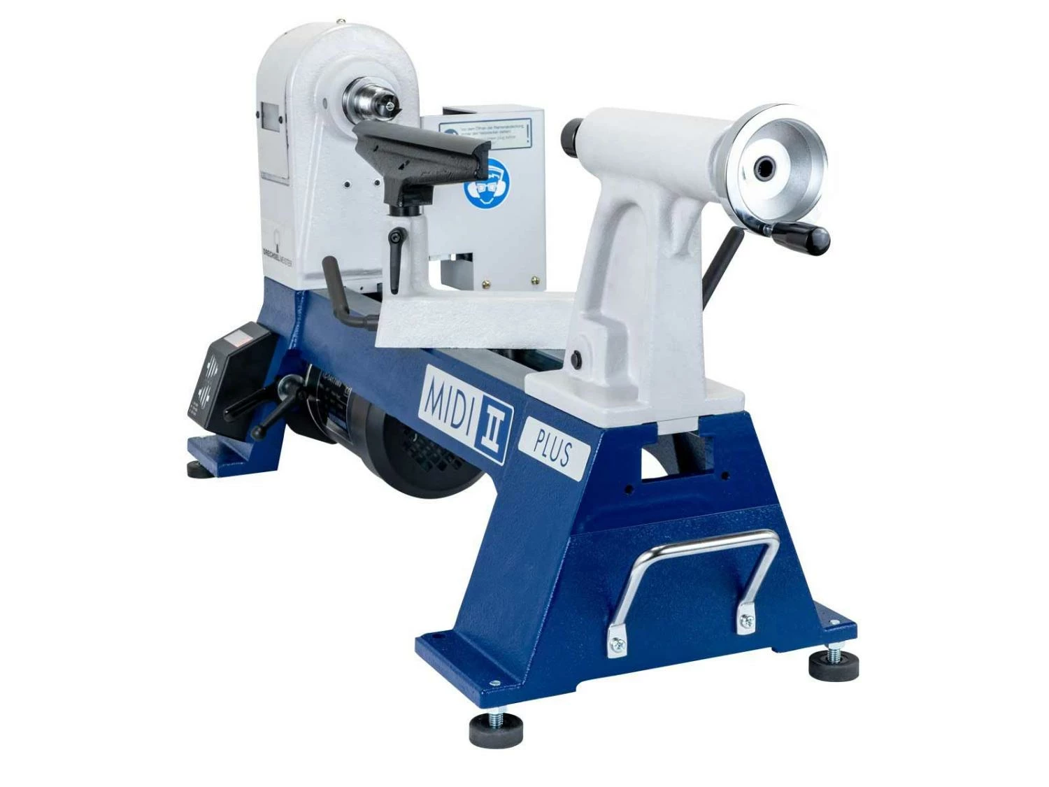 DRECHSELMEISTER - MIDI 2 PLUS - Mini Tour à Bois D'établi 400 Mm Avec Convertisseur + Mandrin Nova G3 Et Rallonge De Banc 280 Mm – Image 3