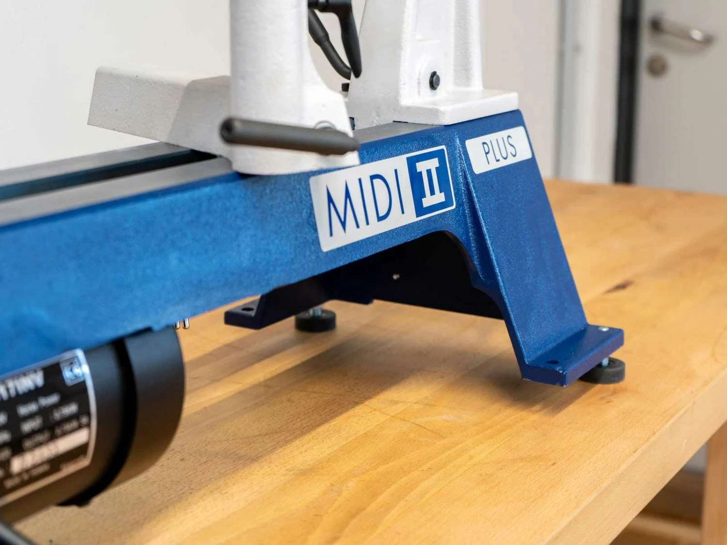 DRECHSELMEISTER - MIDI 2 PLUS - Mini Tour à Bois D'établi 400 Mm Avec Convertisseur + Mandrin Nova G3 Et Rallonge De Banc 280 Mm – Image 7