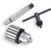 JET - Mandrin De Perceuse à Couronne Dentée 13 Mm Avec Embout Conique CM-2
