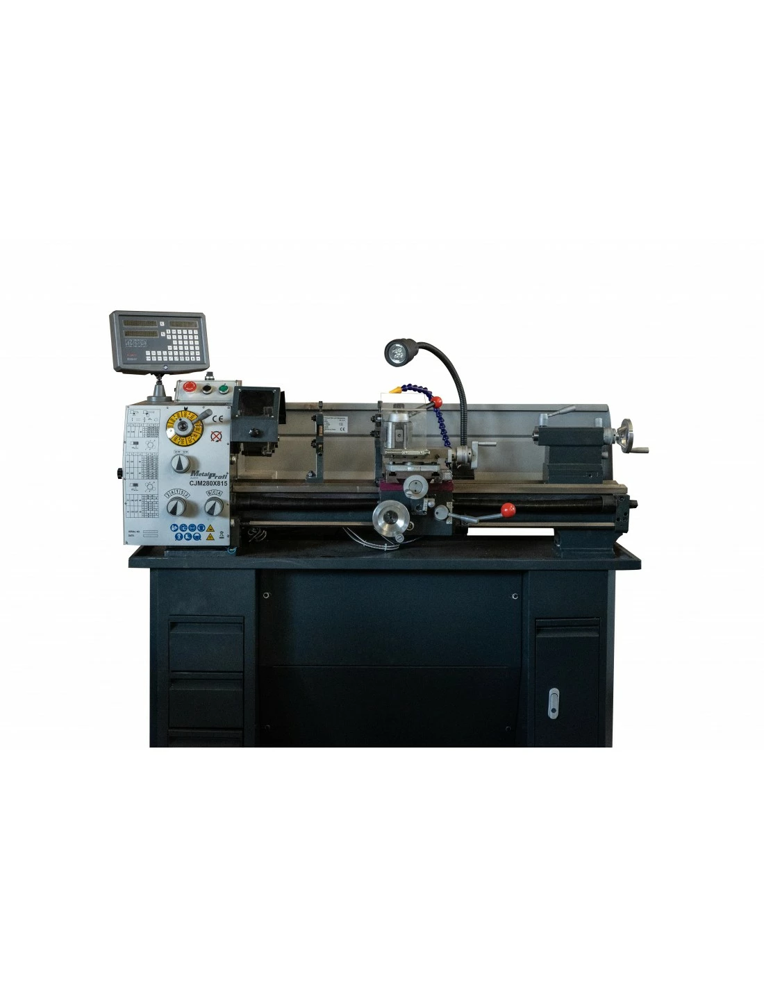 MÉTALPROFI - CJM280-815 - Tour à Métaux Entre-pointes 815 Mm - 750W / 230V – Image 6