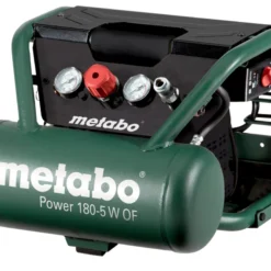 METABO - Power 180-5 W OF Compresseur Pneumatique 1100W - 8 Bar - 5L - 75L / Min