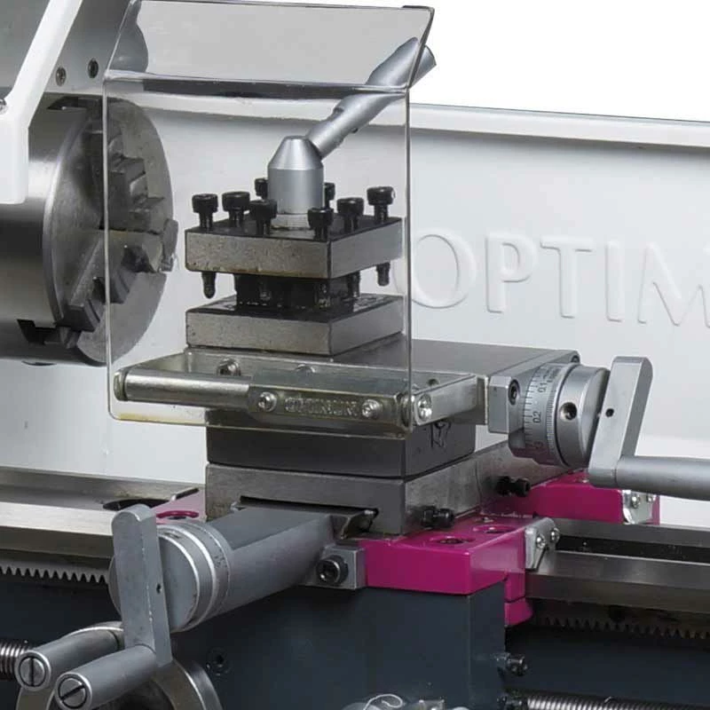 OPTIMUM - TU 2004 V - Tour à Métaux Compact 300 Mm Avec Vitesse Variable Haute Qualité – Image 3