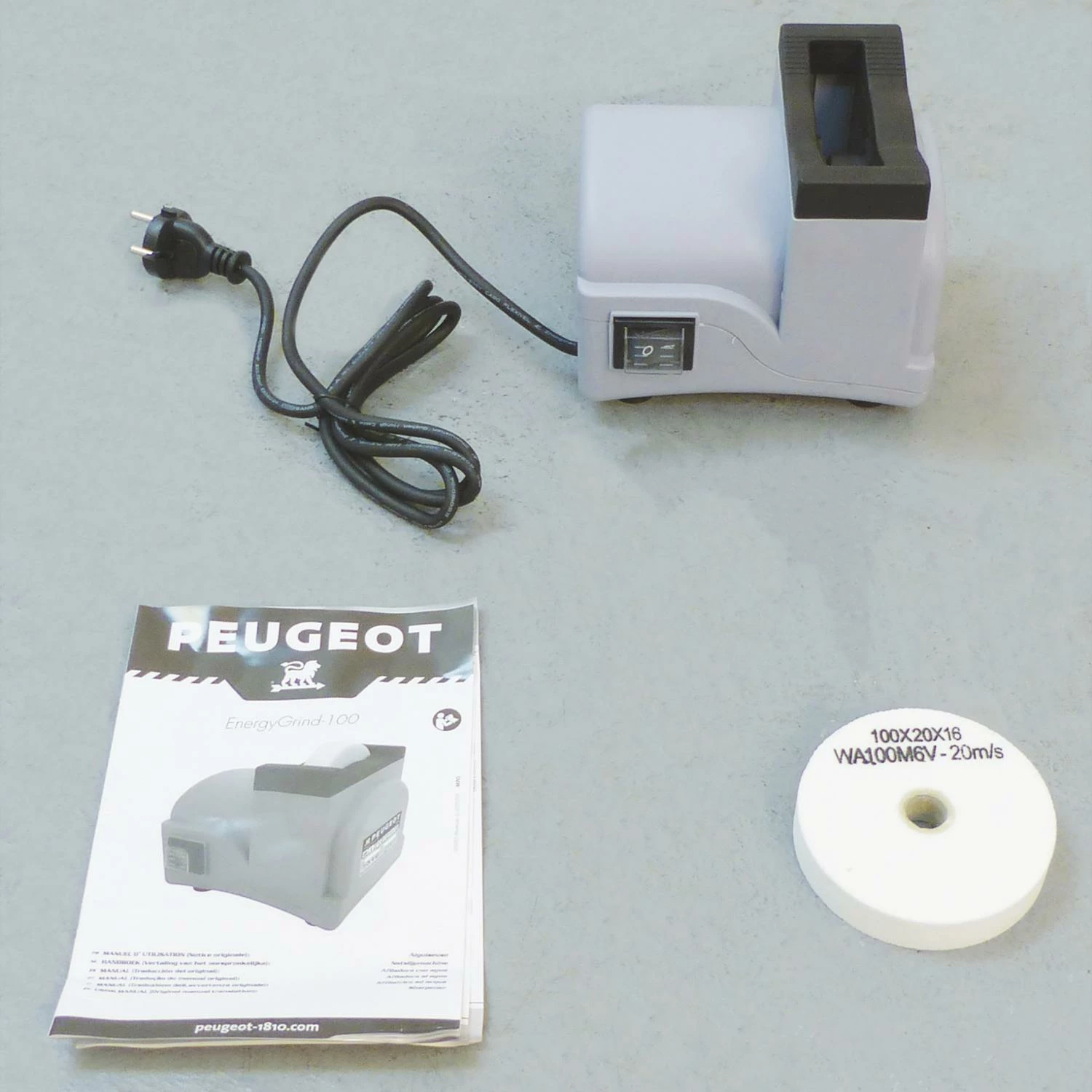 PEUGEOT - ENERGYGRIND-100 Aiguiseuse à Eau Puissance 53 W, Diamètre 100 Mm – Image 4