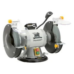 PEUGEOT - ENERGYGRIND-200P Touret à Meuler Pivotant 180° Meule/meule ø200mm - 400 W