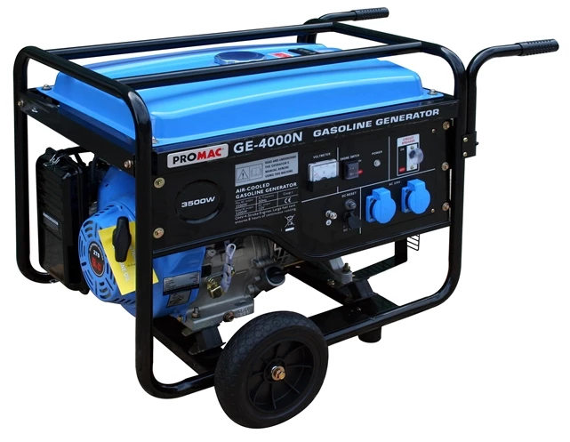 PROMAC - GE-4000N - Groupe Electrogène à Essence - 3200 W - 230 V