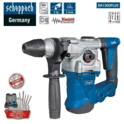 SCHEPPACH - DH1300PLUS - Perforateur 4 Fonctions - 4500 Coups/min - 1250 W