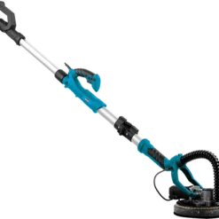 LEMAN - LOPOG226 - Ponceuse Mur Et Plafond 225 Mm Pliable Avec éclairage LED (inclus 6 Disques De Ponçage)