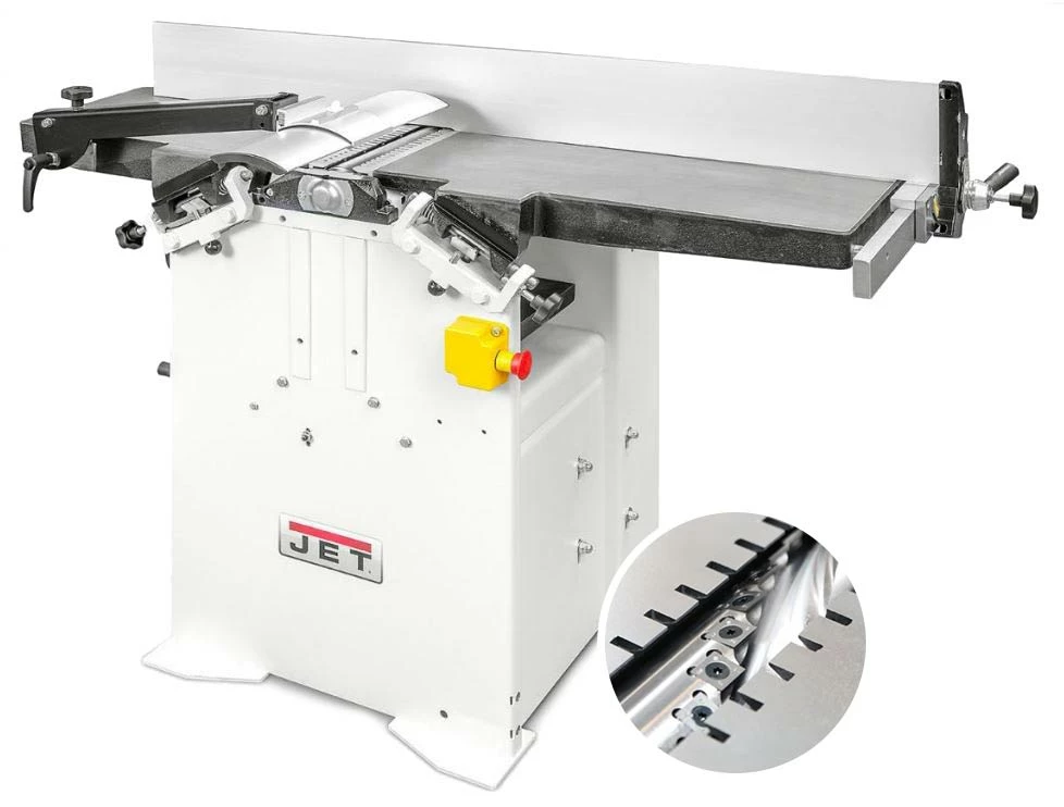 JET - RDJ-310-HH-T - Dégauchisseuse-Raboteuse 310 Mm Avec Arbre Hélicoïdal- 400V - Fabrication Europe