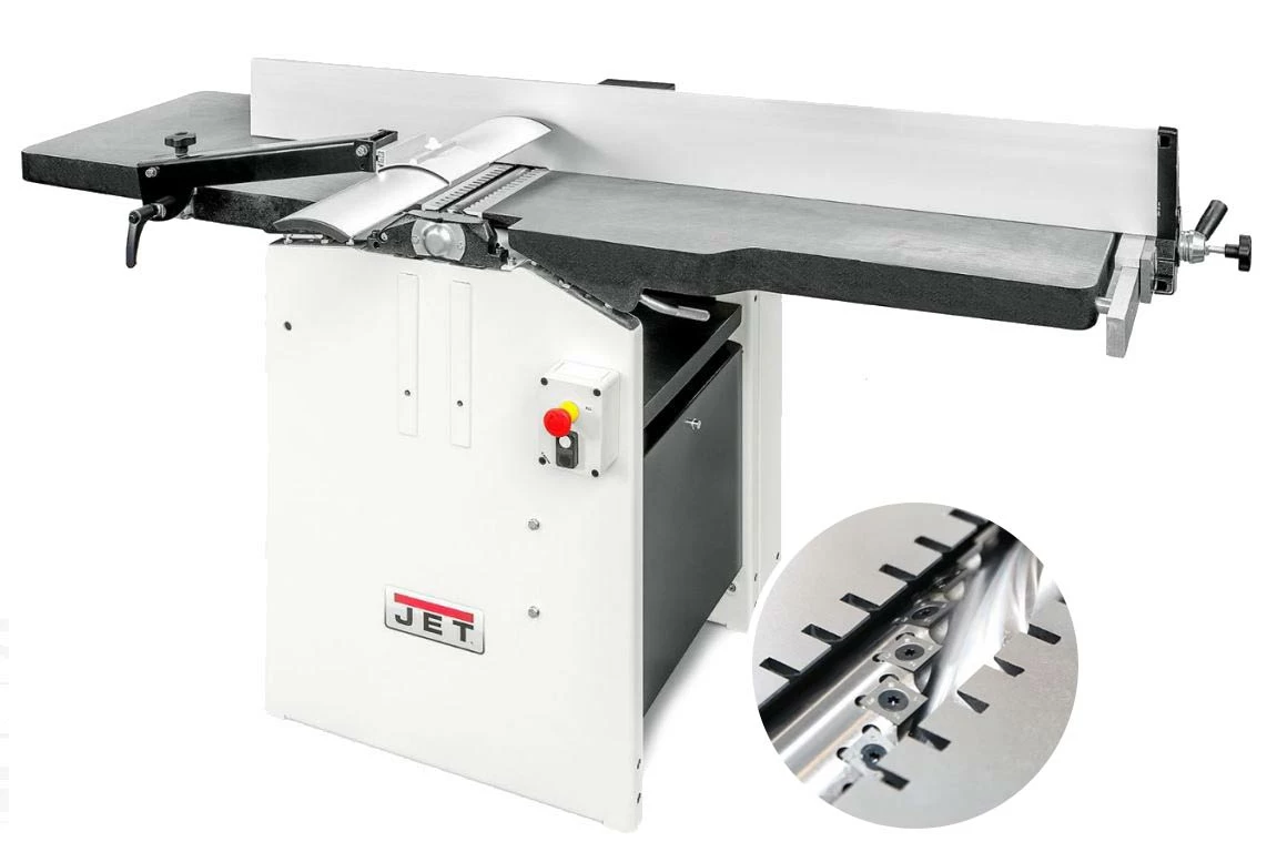 JET - RDJ-410-HH-T - Dégauchisseuse-Raboteuse 410 Mm Avec Arbre Hélicoïdal - 400V - Fabrication Européenne