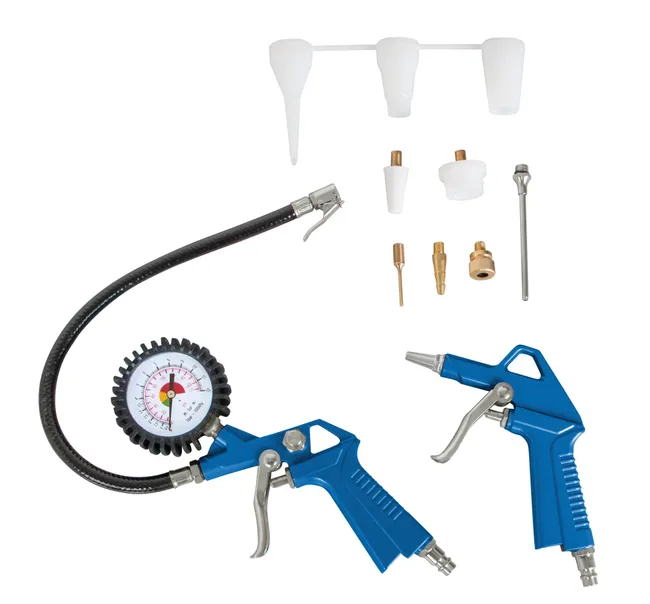 SCHEPPACH - Air Case Compresseur Portatif 2L 1100W Pression 8 Bar Max. + 12 Accessoires ! – Image 2