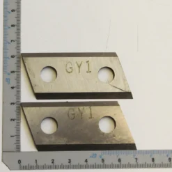 SCHEPPACH - Jeu De 2 Fers De Rechange Pour Broyeur Végétaux GS55