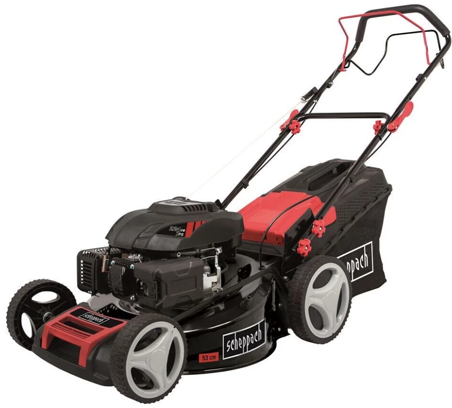 SCHEPPACH - MS225-53 Tondeuse Thermique Autotractée Largeur 53cm Moteur À 4 Temps De 224 Cm3 Développant 7 CV / 5,15 KW – Image 2