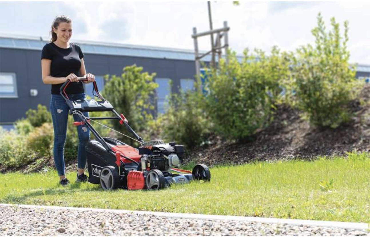 SCHEPPACH - MS225-53 Tondeuse Thermique Autotractée Largeur 53cm Moteur À 4 Temps De 224 Cm3 Développant 7 CV / 5,15 KW – Image 3