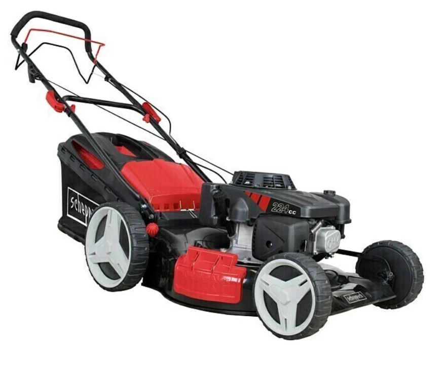 SCHEPPACH - MS225-53 Tondeuse Thermique Autotractée Largeur 53cm Moteur À 4 Temps De 224 Cm3 Développant 7 CV / 5,15 KW