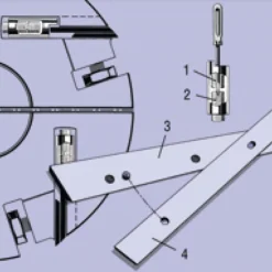 SCHEPPACH - Porte Fers Pour Réversibles (pour Plana 3.1C)