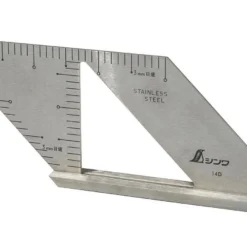 SHINWA - Equerre à Onglets Japonaise 45° Avec Butée - 115 X 150mm
