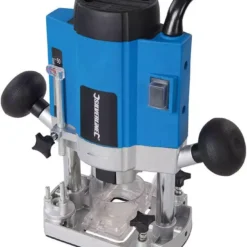 SILVERLINE - Défonceuse Plongeante 1020 W - 230V - Avec 2 Pinces De Serrage