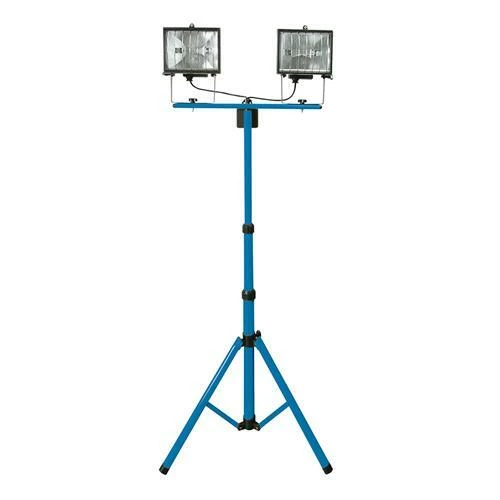 SILVERLINE - Double Projecteur De Chantier 2 X 7 000 Lumens – Image 2