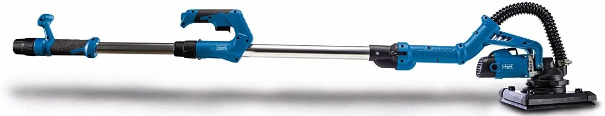 Scheppach - DS930 Ponceuse De Cloisons Sèches Télescopique 710 W - Avec 24 Disques Et Triangles Abrasifs – Image 12