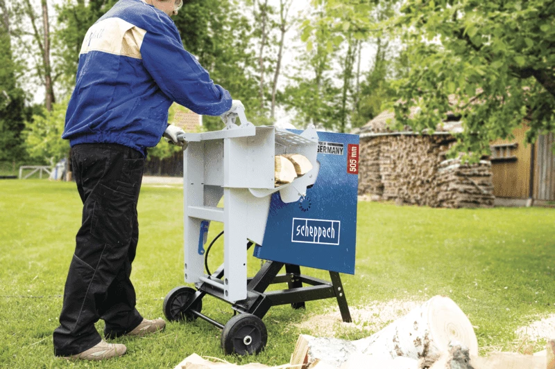 SCHEPPACH - HS 520 Scie à Bûches 230V 2600 W - Lame De Ø 505 Mm - Ø 170 Mm De Coupe – Image 2