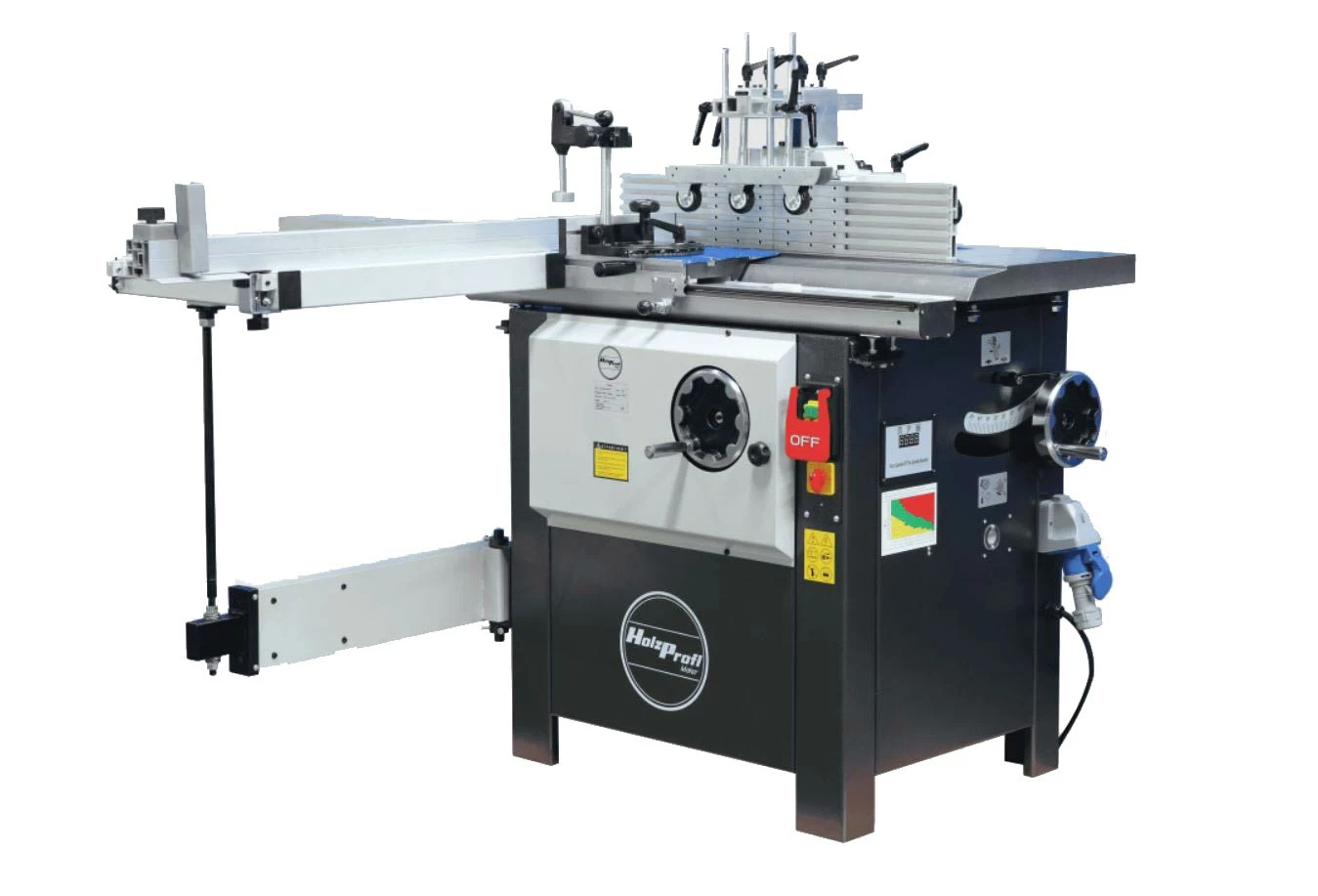 HOLZPROFI MAKER - TO1000M-MONO - Toupie Avec Chariot Ras De Lame 1000 X 240 - 2800 W - 230V