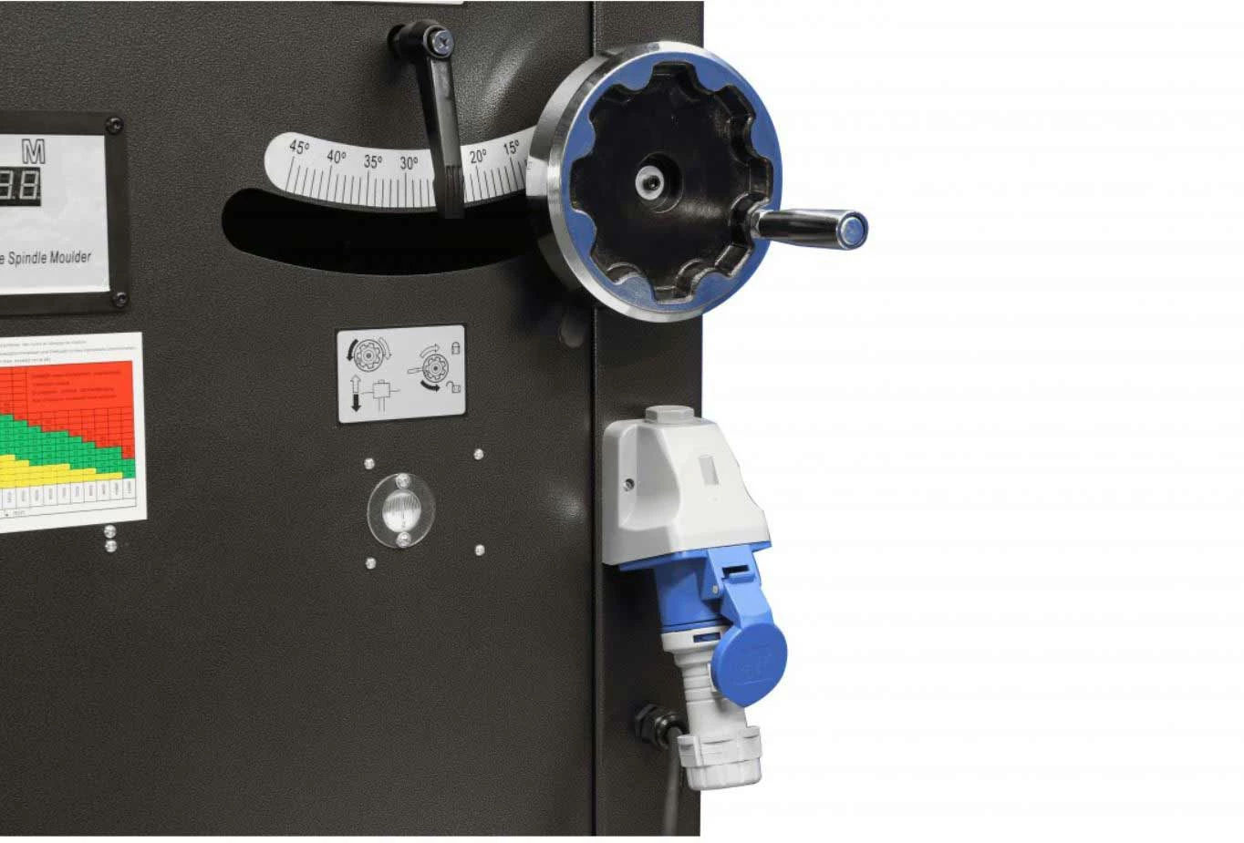 HOLZPROFI MAKER - TO1000M-MONO - Toupie Avec Chariot Ras De Lame 1000 X 240 - 2800 W - 230V – Image 3