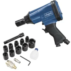 SCHEPPACH - Visseuse à Choc Pneumatique Avec Outils Et Mallette - Rotation Droite Et Gauche