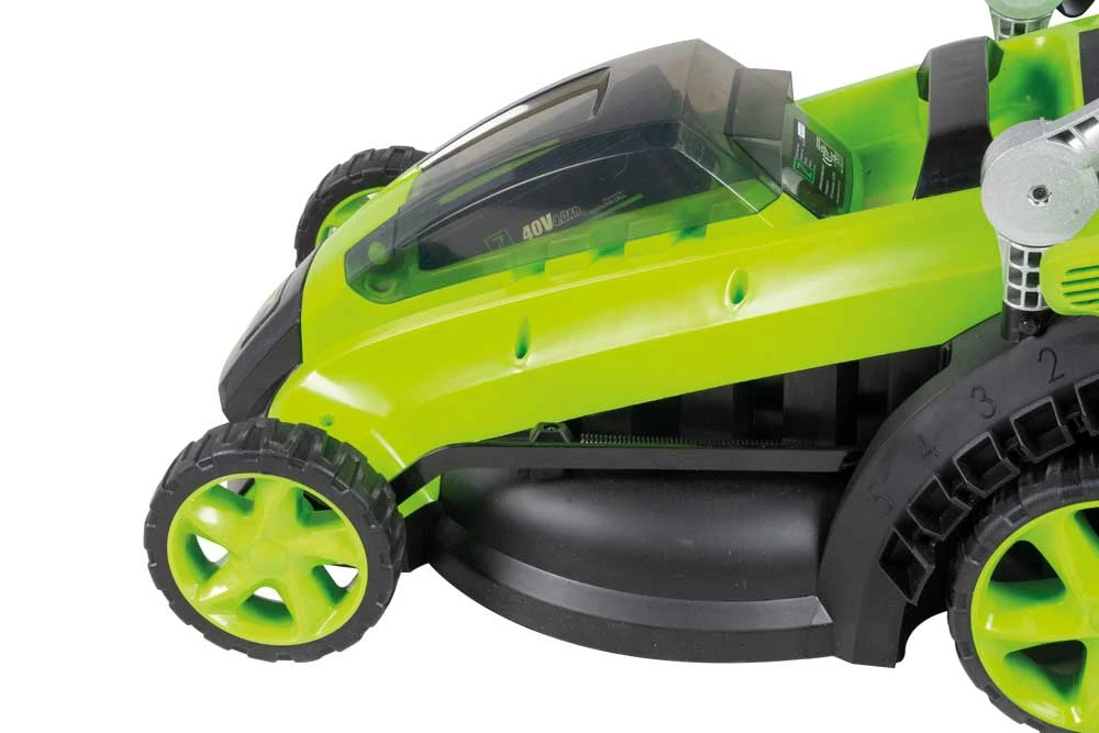ZIPPER - ZI-CRM40V-AKKU - Tondeuse à Gazon électrique Sans Fil - Largeur De Coupe 370 Mm – Image 4