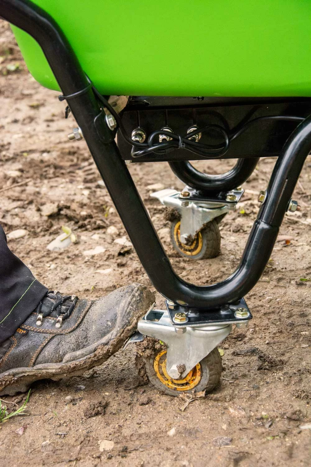 ZIPPER - ZI-EWB500LI - Brouette Electrique Avec Batterie Li-on - 75 Litres - Capacité 150 Kg – Image 5