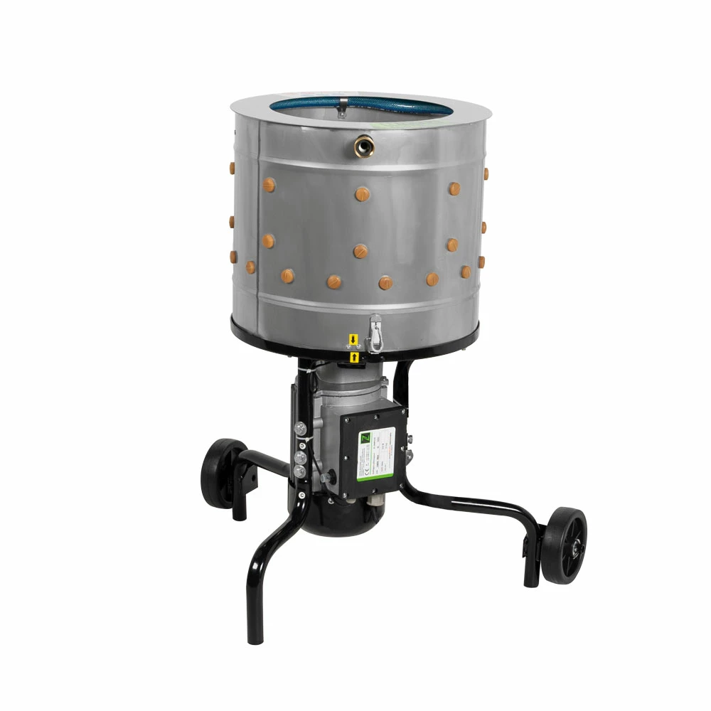 Zipper - ZI-GRM400 - Plumeuse Rotative De Volailles - Tambour Ø 400 Mm - 550W - 230V