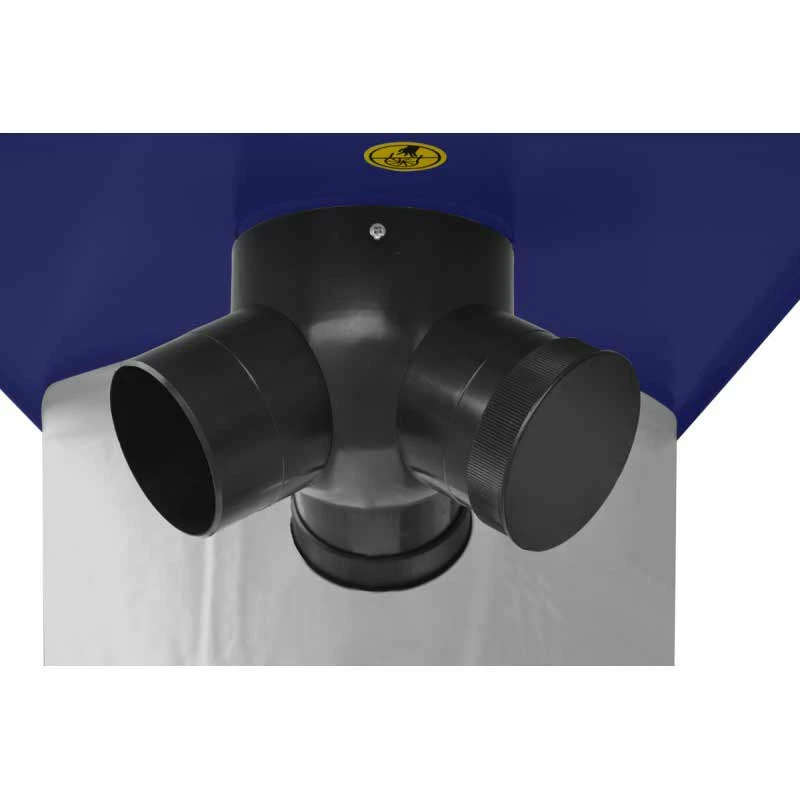 CORMAK - FM340 - Aspirateur à Copeaux 3200 M3/heure - 190 Litres - 1500 W - 230 Ou 400 V – Image 4