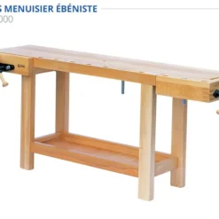 ÉTABLIS FRANÇOIS - MEHS Etablis Menuisier Ebéniste Avec Presse Avant Horizontale PH28 (Longueur : 1500,2000,2200 Et 2400 Mm)