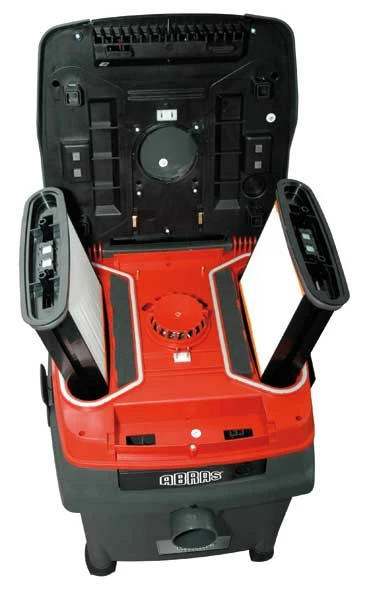 LEMAN - ASP255 Aspirateur Cuve Polypropylène 25L - 1400W - 270 MBar - Système De Décolmatage Inclus Et Prise Synchronisée – Image 4