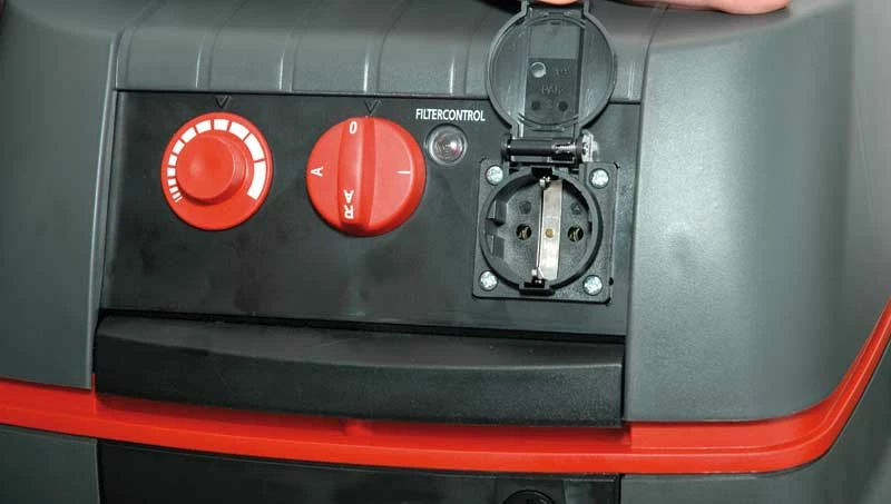 LEMAN - ASP255 Aspirateur Cuve Polypropylène 25L - 1400W - 270 MBar - Système De Décolmatage Inclus Et Prise Synchronisée – Image 5