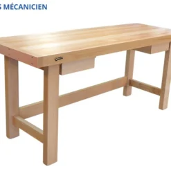 ÉTABLIS FRANÇOIS - MCN Etabli Mécanicien De Qualité Professionnelle Avec Largeur Plateau 700 Mm Et 2 Tiroirs