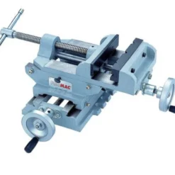 PROMAC - 2167 Étau Manuel De Perceuse Sur Table Croisée - Mâchoire Largeur 150 Mm - Ouverture 130 Mm