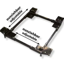 HOLZMANN - UFE300 Socle Universel à Roulettes Pour Transport De Machines à Bois - Capacité 300 Kg